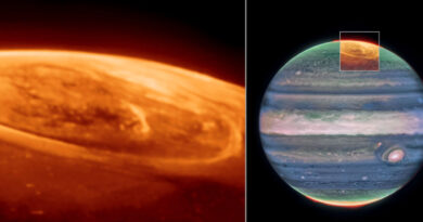 James Webb Shows Aurora on Jupiter