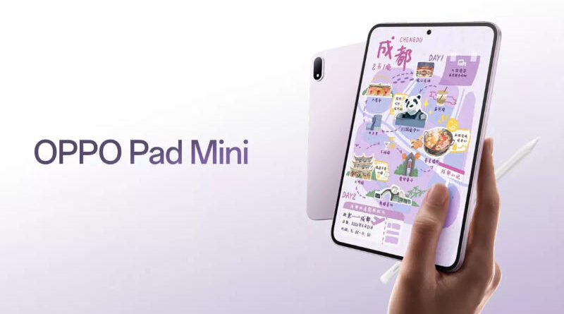 Oppo Pad Mini Introduced 