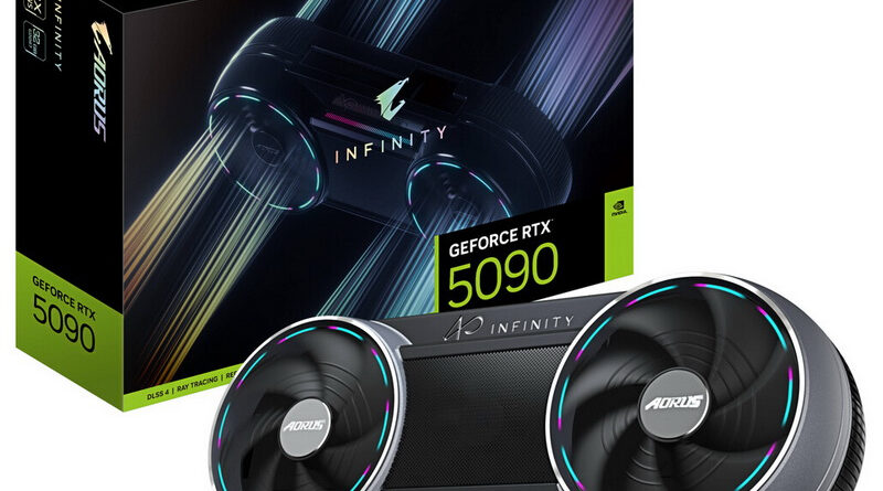 Gigabyte Launches Sales Of Aorus GeForce RTX 5090 Infinity