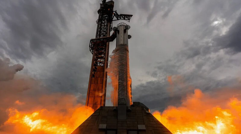 SpaceX Ignited All 33 Engines On Its New Super Heavy V3 Booster