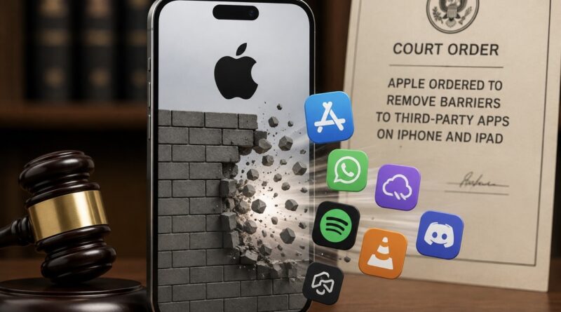 Apple Ordered To Remove Barriers To Third-Party Apps On iPhone And iPad