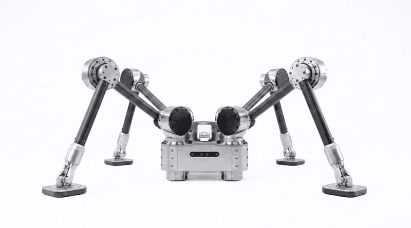 Spider Robot Learns To Weld Ships